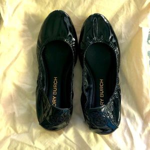 Tory Burch Patent Ballet Flats